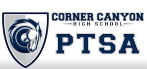 Corner Canyon High School PTSA logo and shield