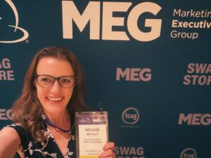 Megan at the MEG conference!